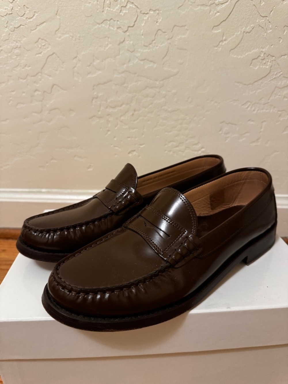 SESA New York women’s penny loafer brown 39 9